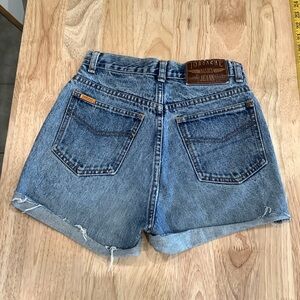 VTG 90s JORDACHE High Waist Mid Wash Denim Shorts Size 5-6